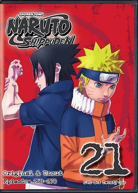 Naruto Shippuden Box Set 21 2 Discs Dvd Best Buy