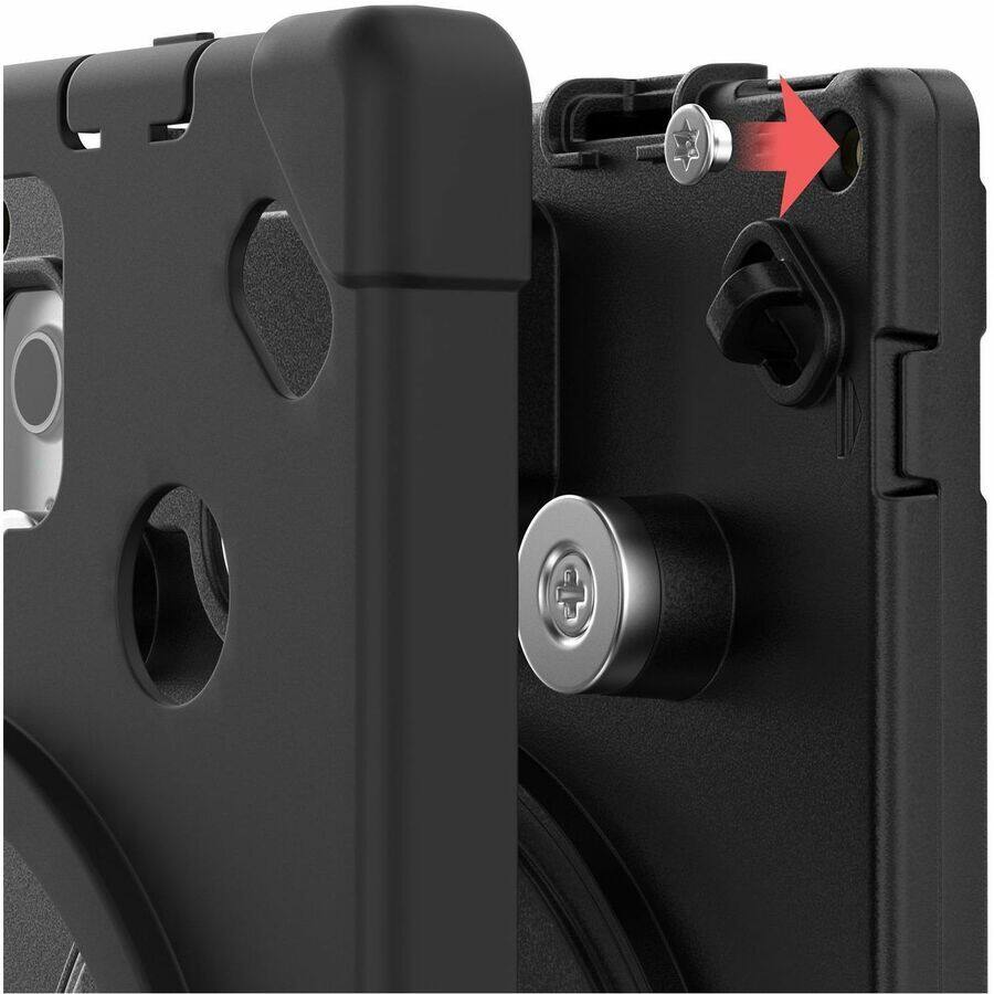 Alt View 2. CTA Digital - CTA Magnetic Splash-Proof Case with Security Locking Function for iPad 10th Gen 10.9" - Key Lock - Black.