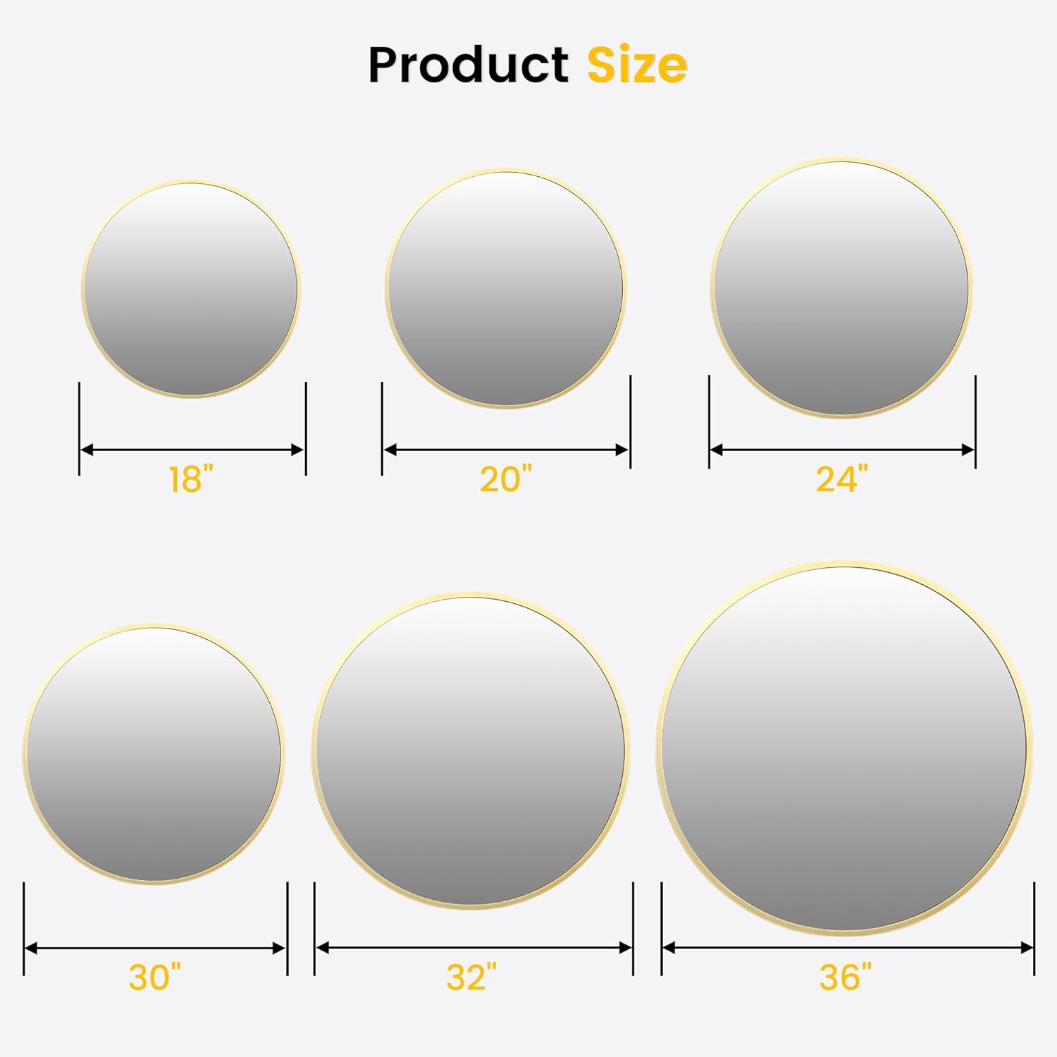Product Size

18" 20" 24" 30" 32" 36"