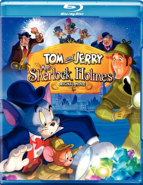 Front Standard. Tom and Jerry Meet Sherlock Holmes [2 Discs] [Blu-ray/DVD] [2010].