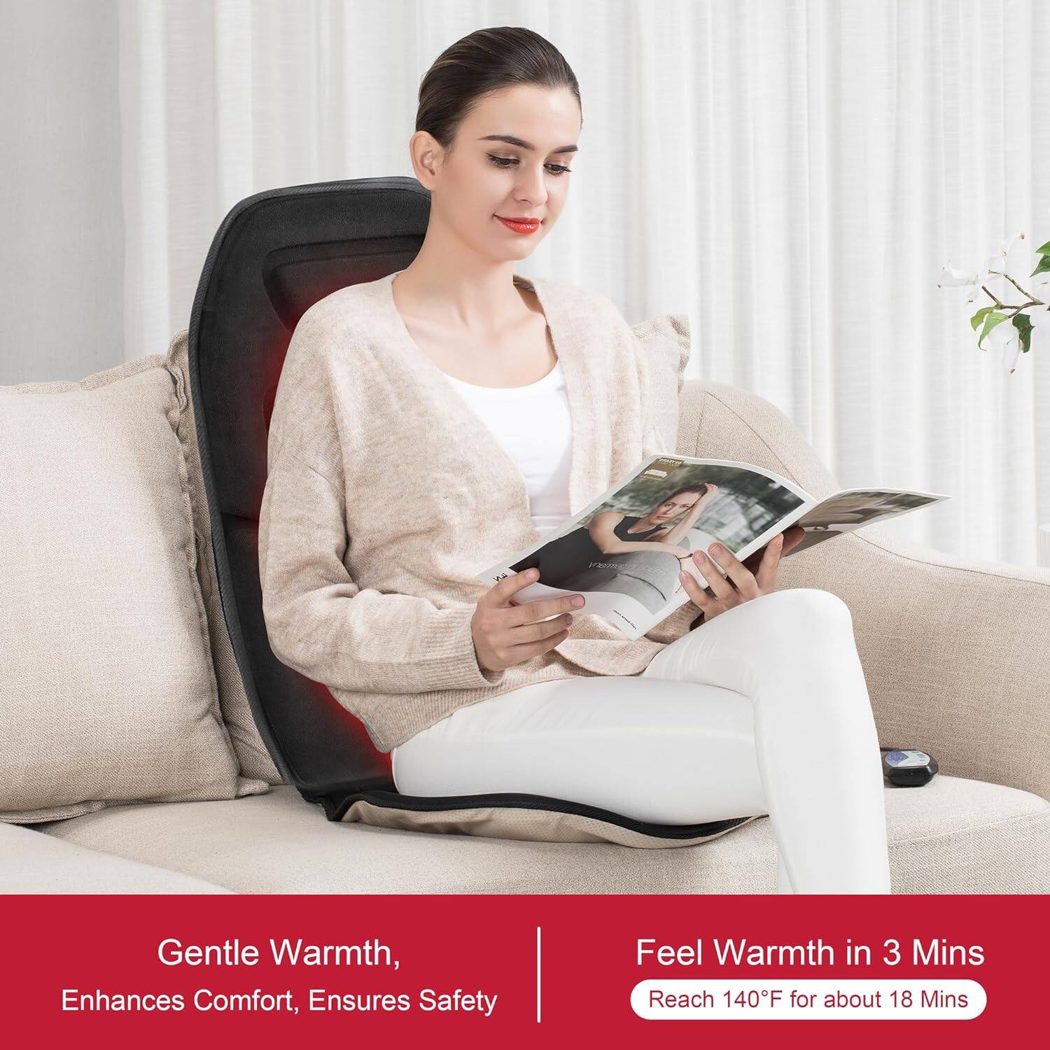 Gentle Warmth, Enhances Comfort, Ensures Safety

Feel Warmth in 3 Mins

Reach 140°F for about 18 Mins