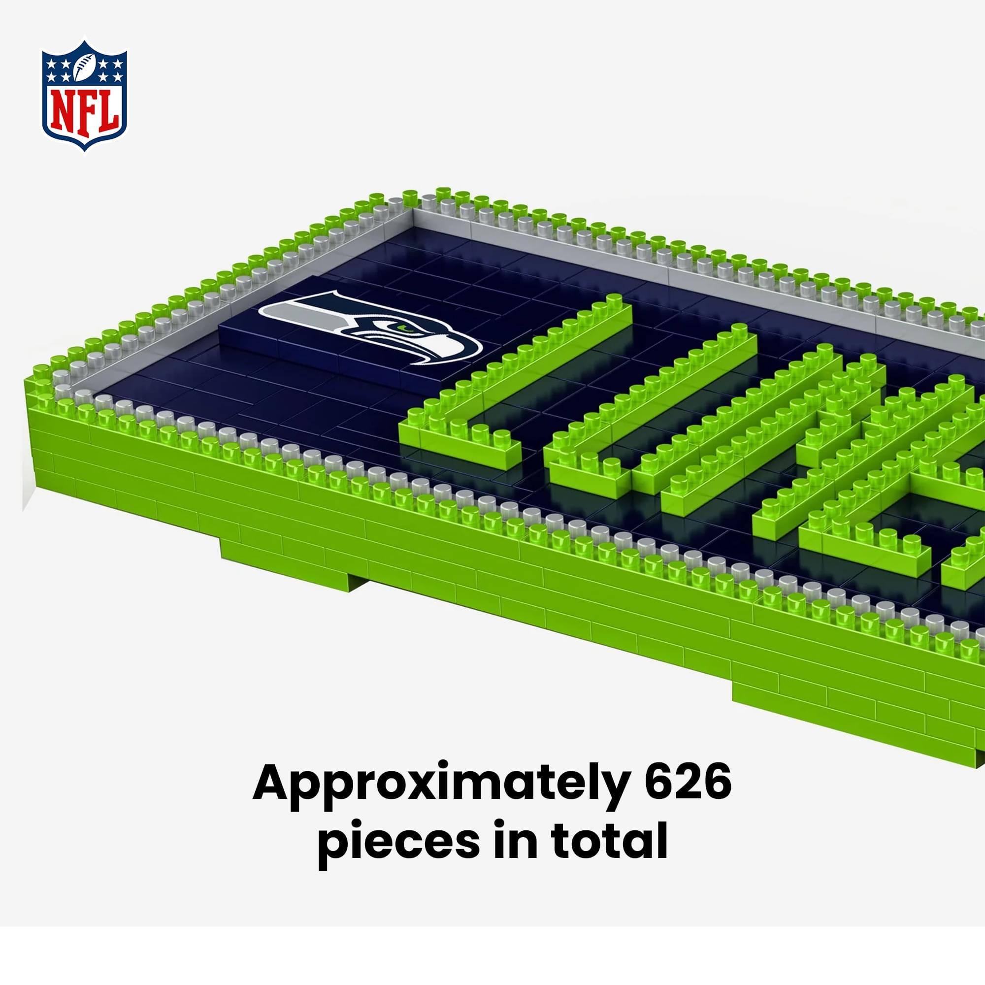 NFL Logo. Approximately 626 pieces in total