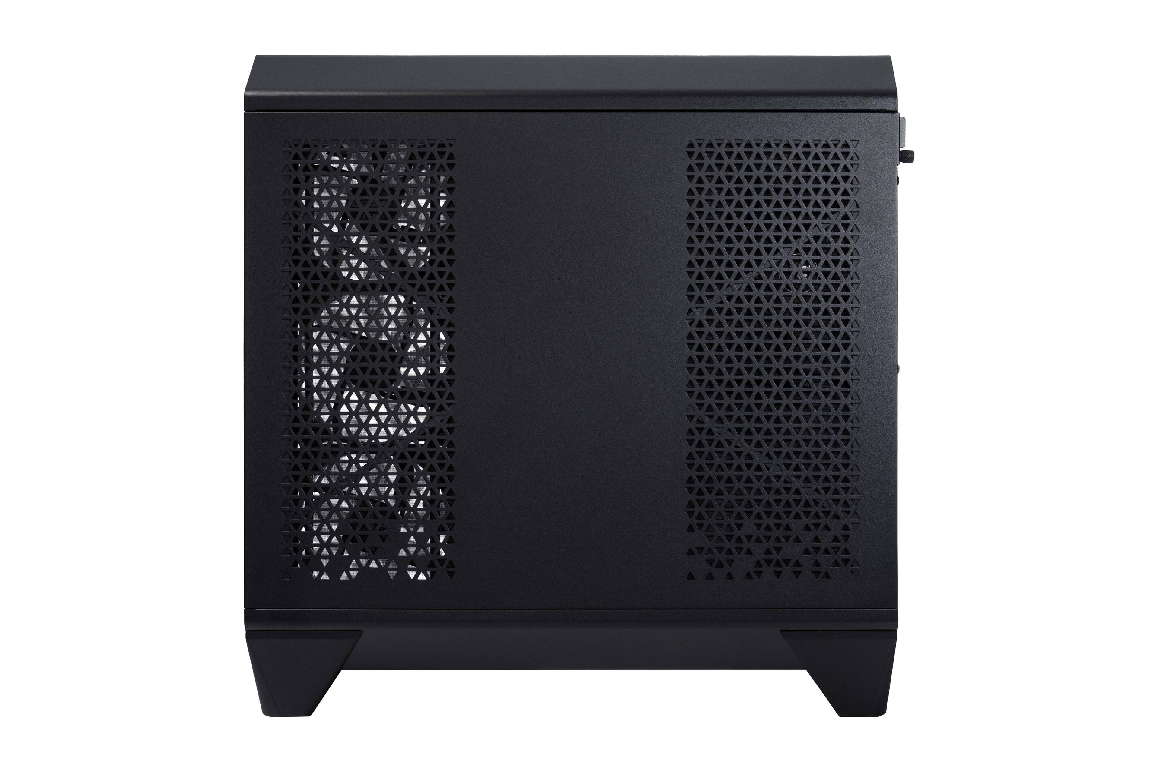 Alt View 2. MSI - Vision RS AI Gaming Desktop - Intel Ultra 7 265- 32GB Memory - NVIDIA GeForce RTX 5070 - 2TB SSD - Black.