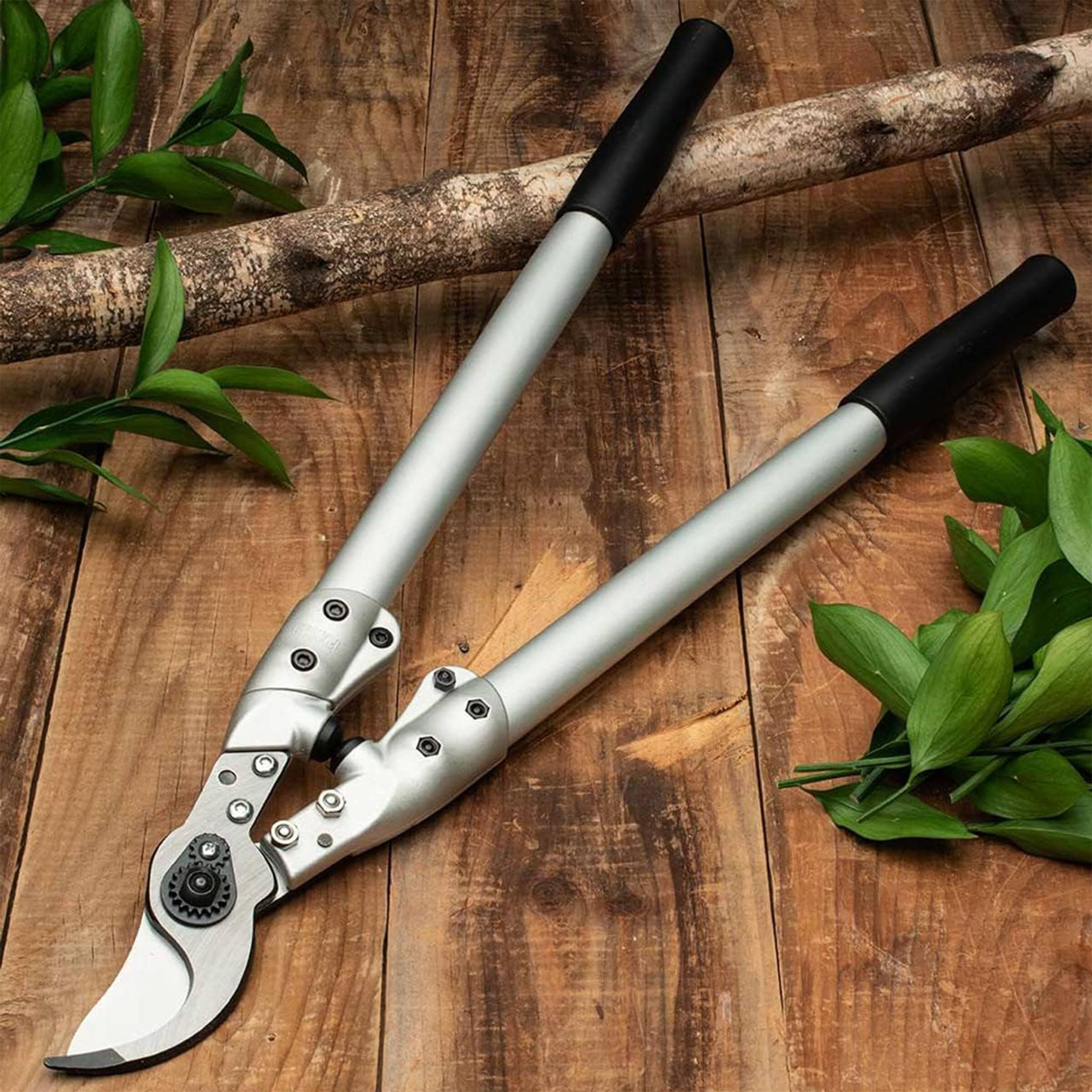 Alt View 8. Kings County Tools - Bypass Lopper 24” Tree Trimmer Forged Steel Blades with 1.6” Cutting Capacity Loppers Heavy Duty Branch Cutter Pruners.