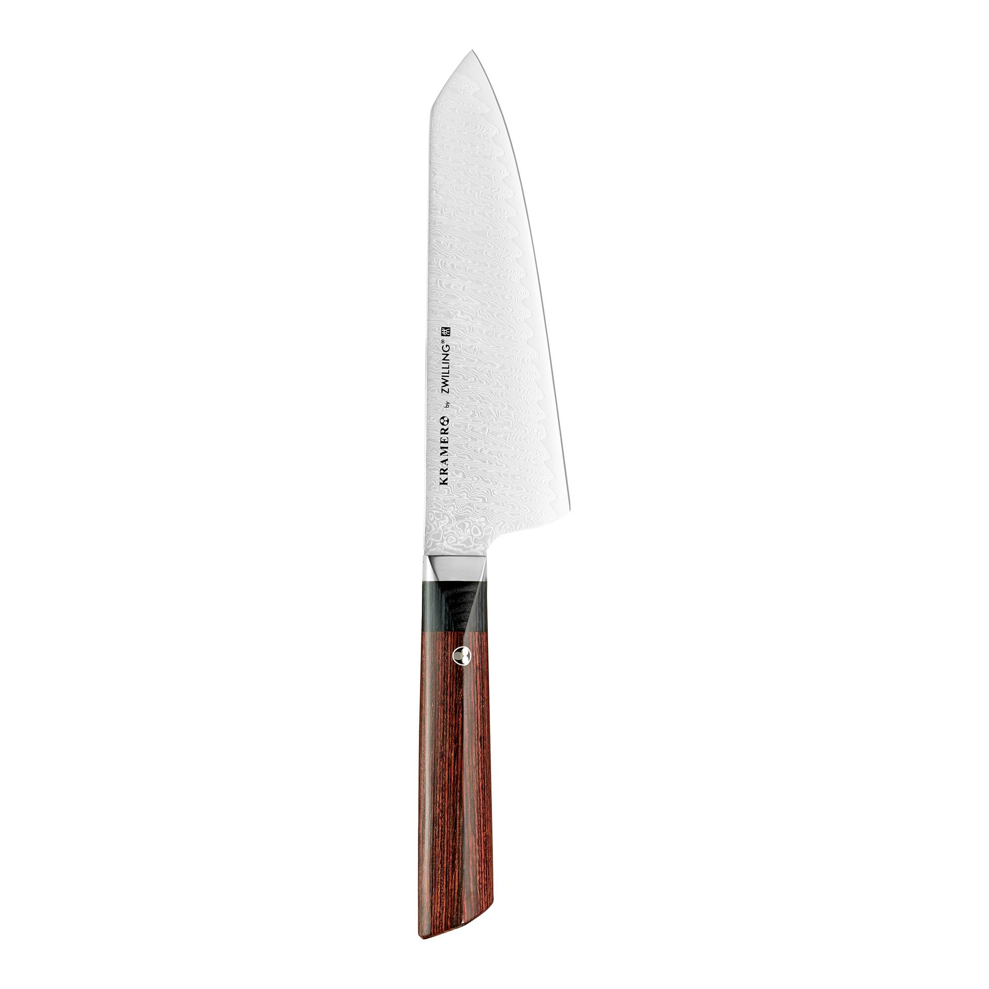 KRAMER by ZWILLING Meiji 7-inch Santoku Knife - Stainless Steel