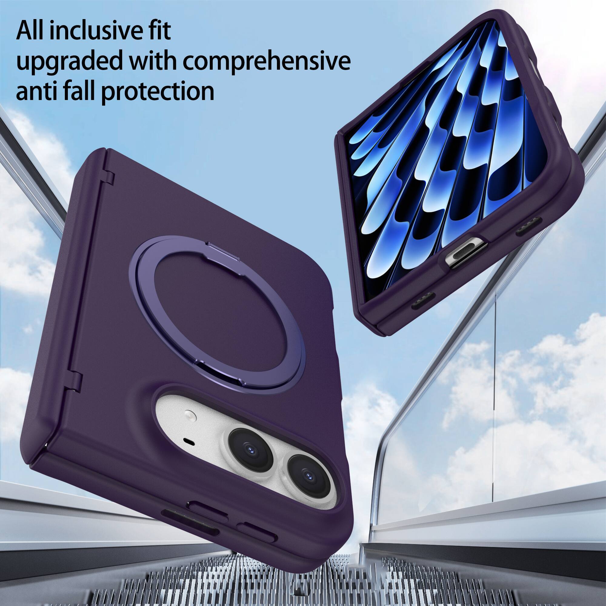 All inclusive fit upgraded with comprehensive anti fall protection