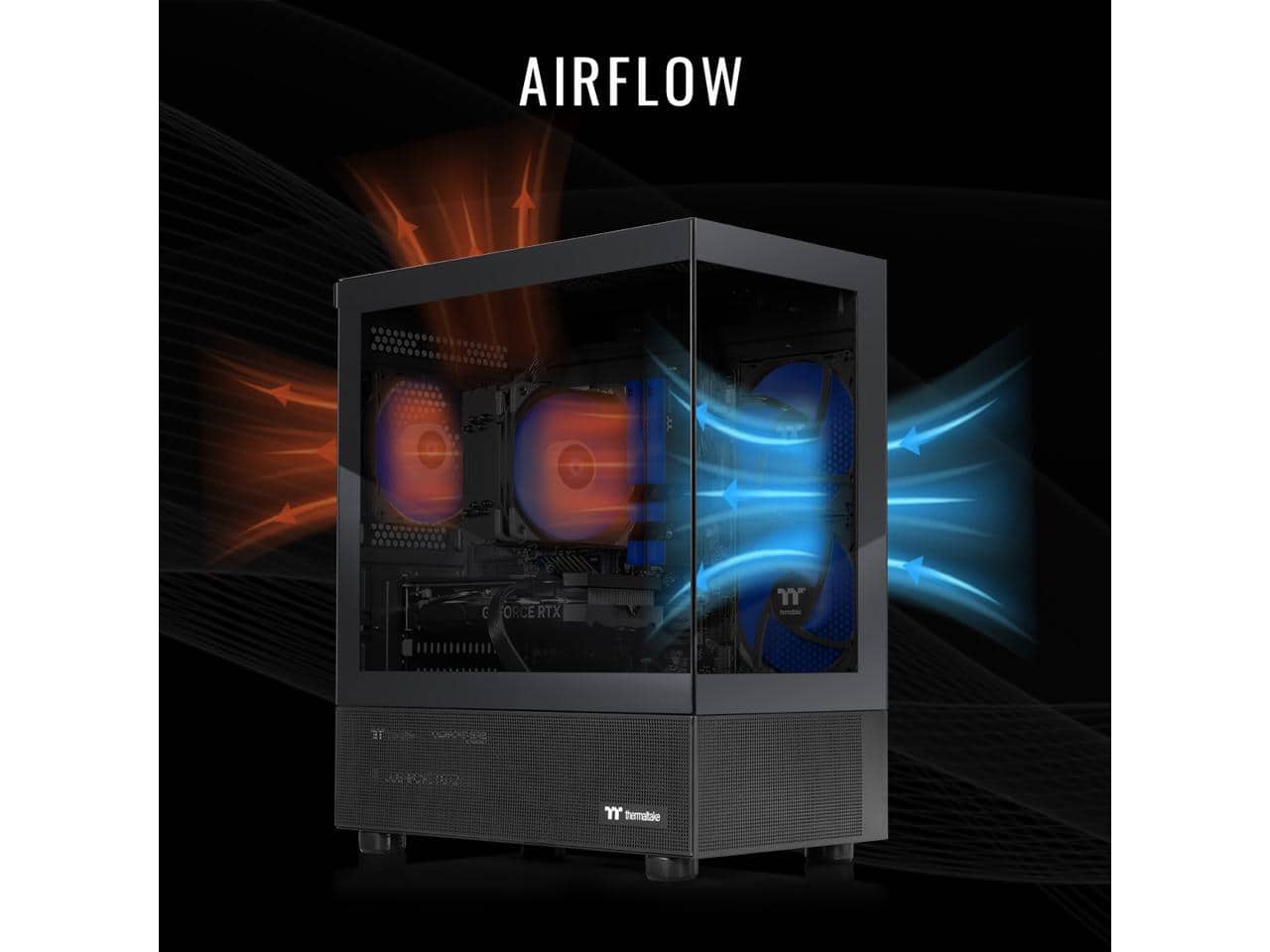 Thermaltake Gaming Desktop PC NE i1260T V170B Intel Core i5