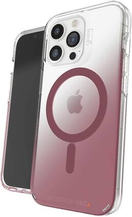 ZAGG - Gear 4 Compatible With MagSafe13 FT/4M Drop Protection Milan Snap Case For iphone Pro 6.1" 2021 - Rose
