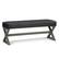 Front. Simpli Home - Salinger Large Ottoman Bench - Distressed Black.
