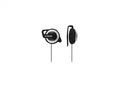 Front. Koss - Koss KSC07 Sport Clip, Lightweight Clip-On Headphones, Black - Black.