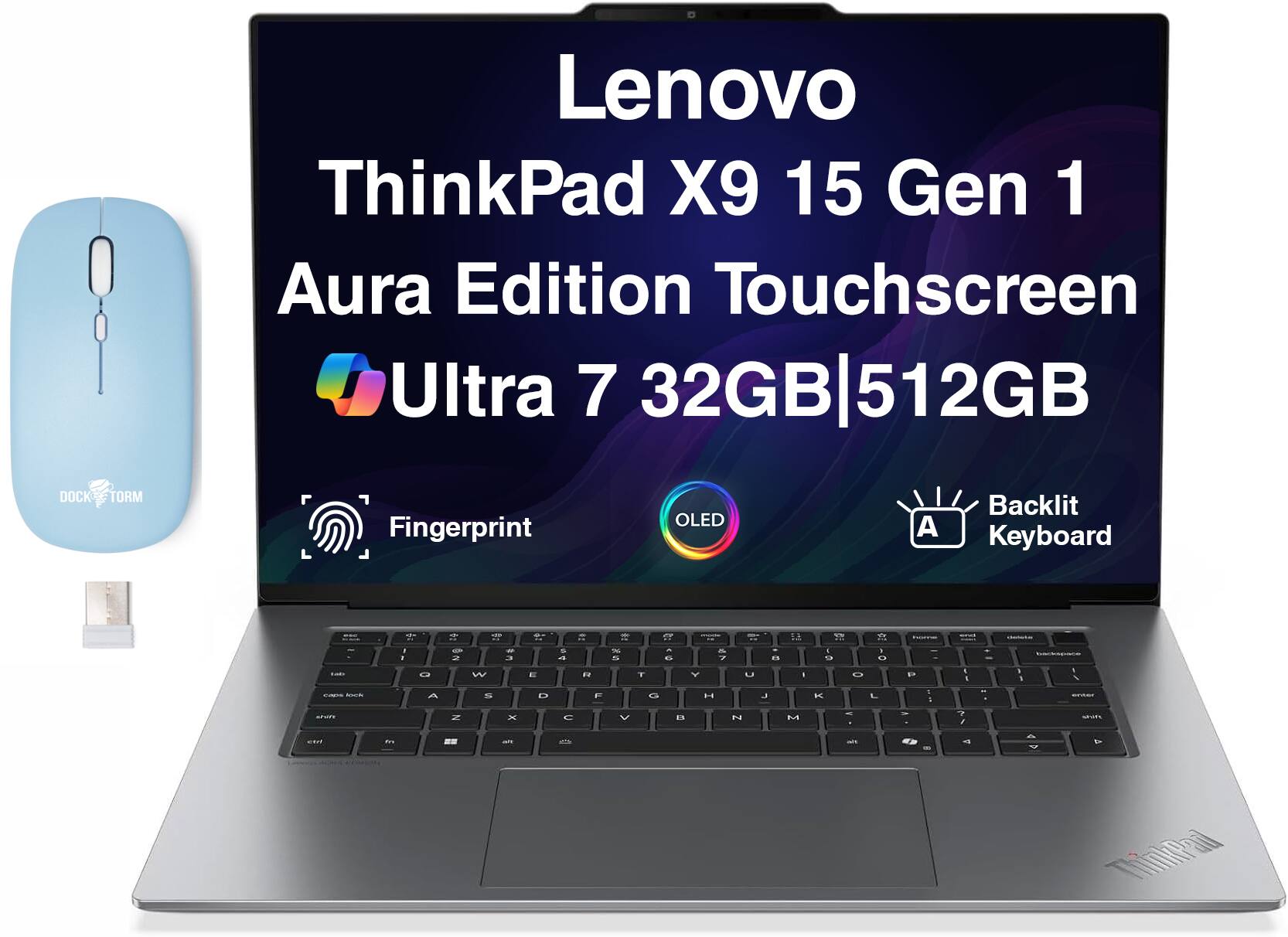 Lenovo ThinkPad X9 15 Gen 1 Aura Edition Touchscreen Ultra 7 32GB/512GB

DOCK TORM

Fingerprint

OLED

Backlit Keyboard