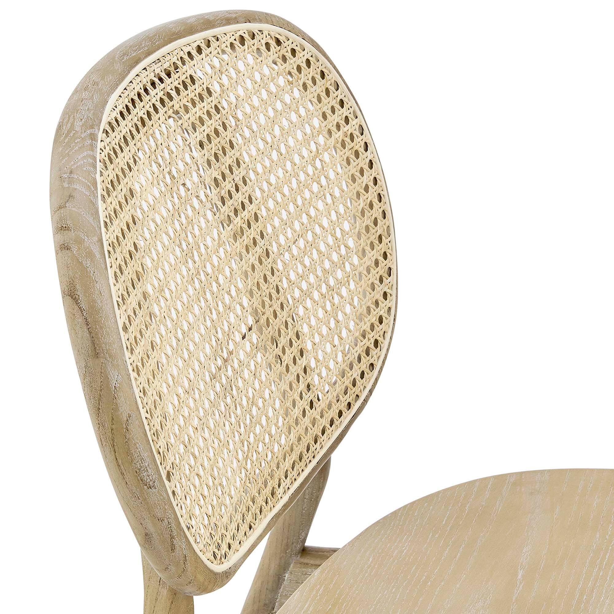 Alt View 4. Modway - Malina Wood Dining Side Chair Set of 2 by Modway - Gray.