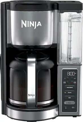 NINJA 14 12 10 8 6 4 2
8:00 am
hr min
Delay Brew
Keep Warm
Small Batch
NINJA Classic
Rich Brew
Clean