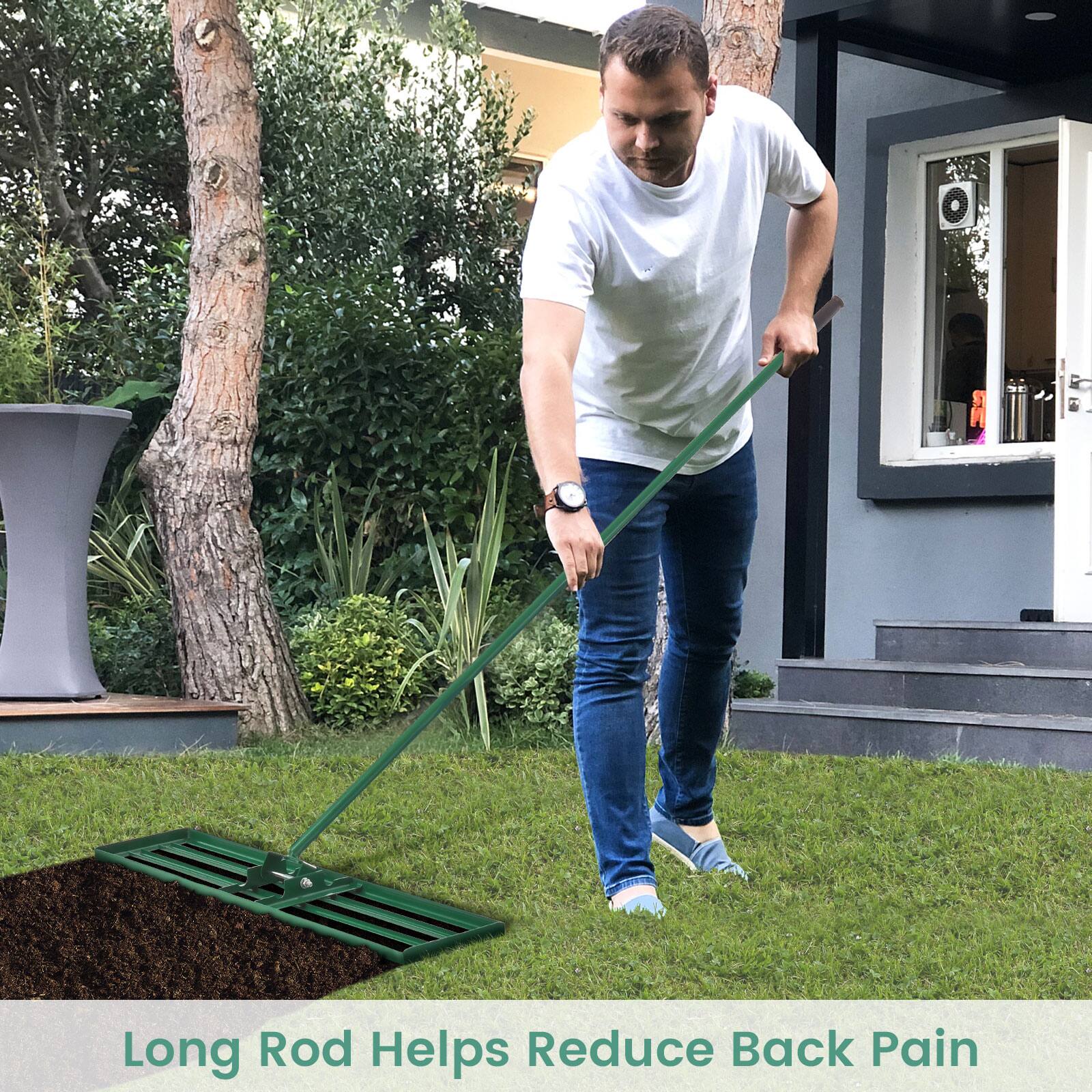 Long Rod Helps Reduce Back Pain