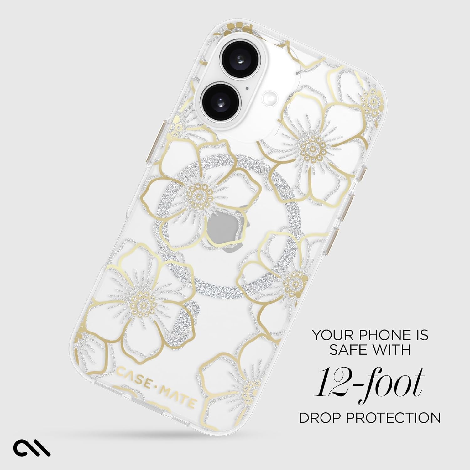 CASE MATE  
YOUR PHONE IS SAFE WITH 12-foot DROP PROTECTION IP