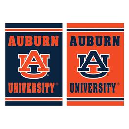Evergreen Enterprises - Auburn Tigers 12.5" x 18" Double-Sided Embossed Suede Garden Flag - Multicolor
