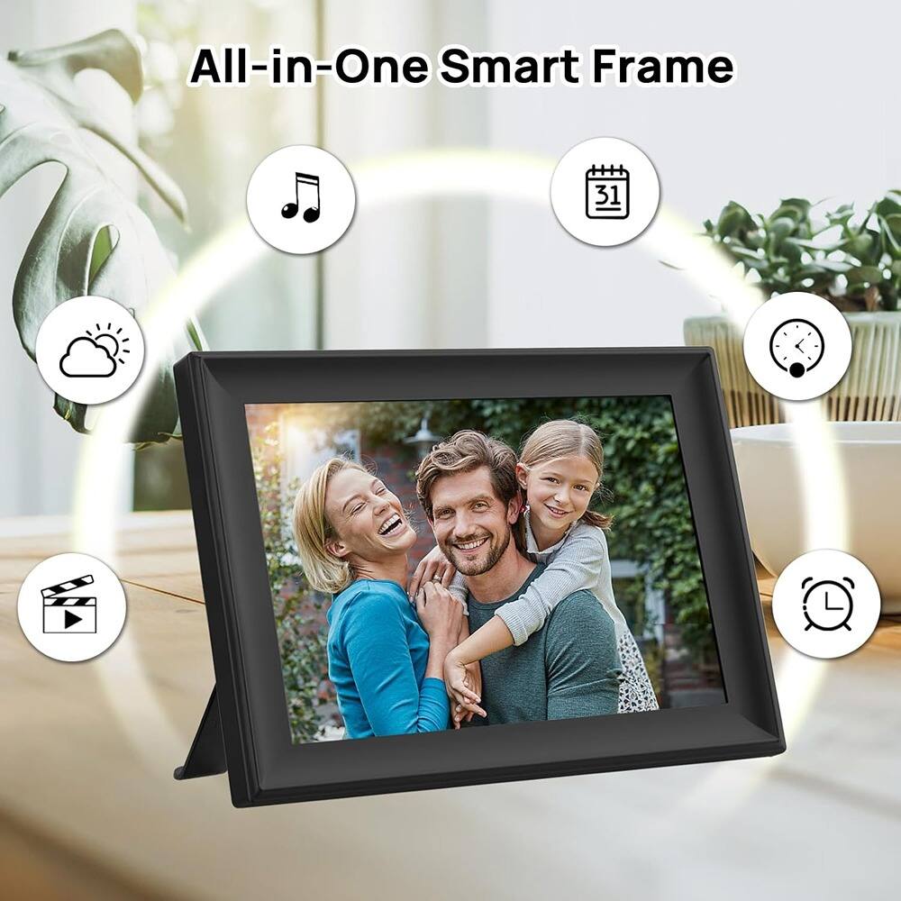 All-in-One Smart Frame

- Music
- Weather
- Calendar
- Clock
- Video
- Timer