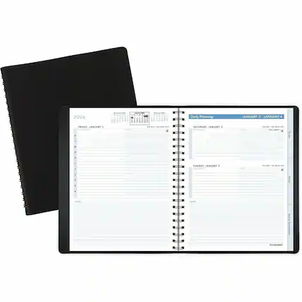 AT-A-GLANCE ANCE ALA 201 2026
Daily Planning
JANUARY 2 - JANUARY 4
FRIDAY, JANUARY 2
SATURDAY, JANUARY 3
SUNDAY, JANUARY 4
NOTES
NOTES
NOTES
AT-A-GLANCE