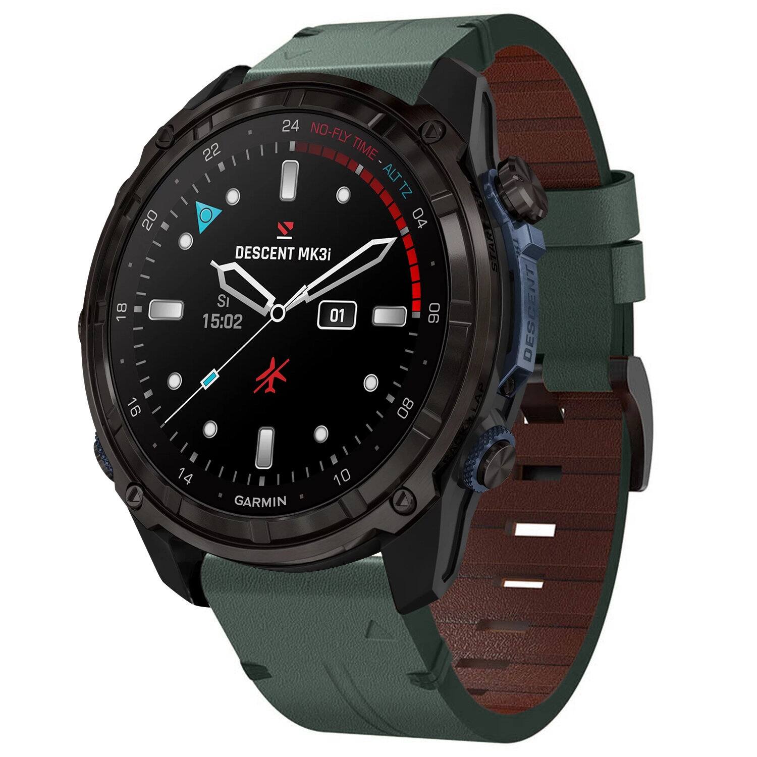 20 18 16 24 NO-FLY TIME 22 ALT ZI 04 DESCENT MK3i STARY SI 15:02 01 90 08 BACKILAP SLLAP 14 10 GARMIN DESCENT