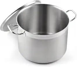 Cooks Standard - Professional 24 Quart Stock Pot | Induction Cookware,Large Cooking Pasta, Oven & Dishwasher Safe - Stainless Steel