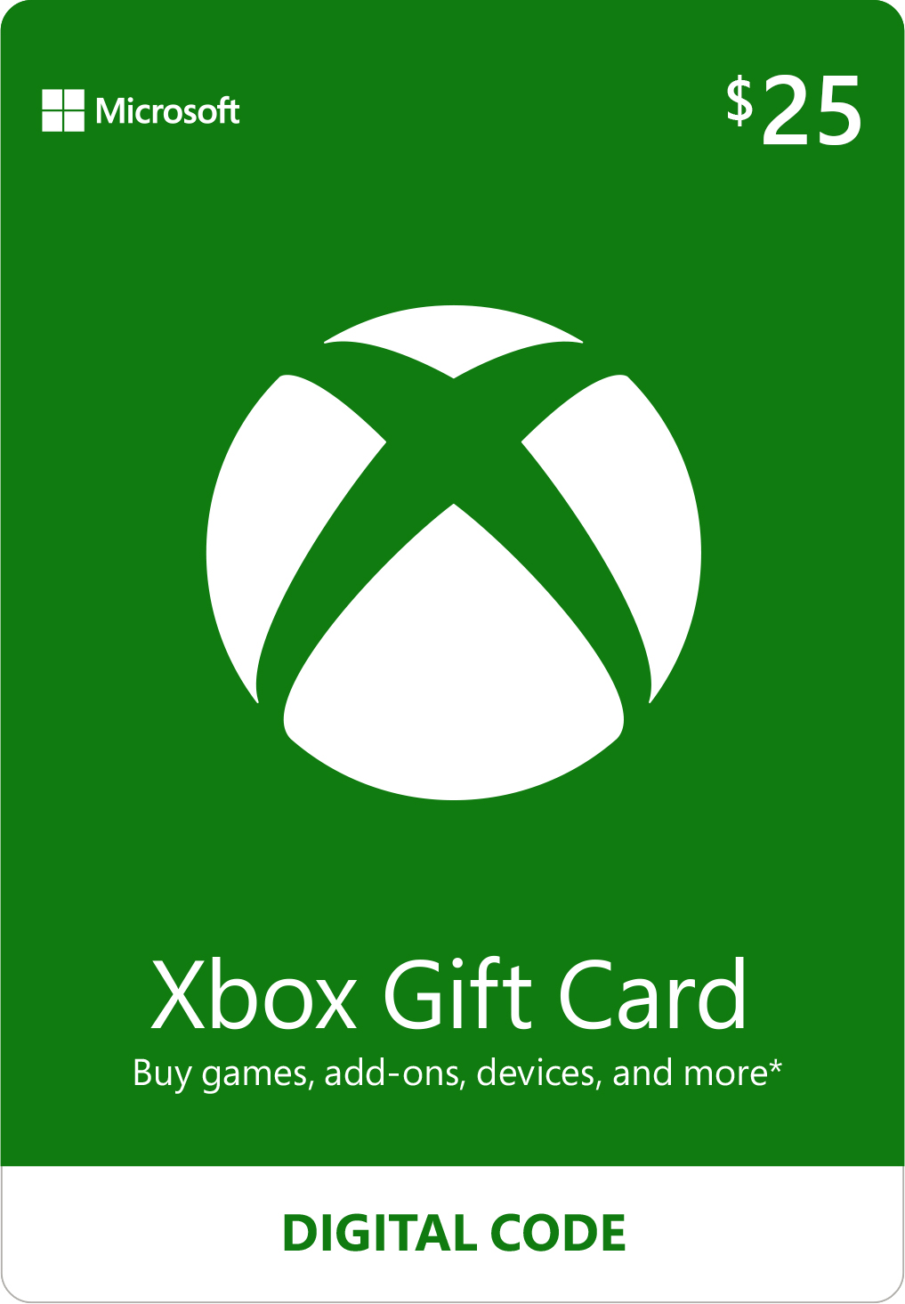 rand Sandy Inspiratie Microsoft Xbox $25 Gift Card [Digital] K4W-00033 - Best Buy