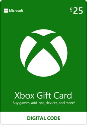 Microsoft - Xbox $25 Gift Card [Digital]