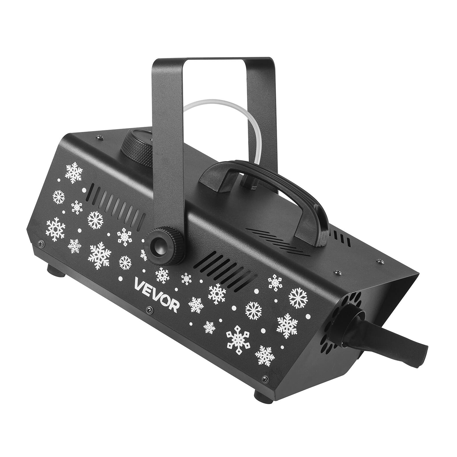 Alt View 5. VEVOR - Snow Machine, 650W Handheld/Hanging Fake Snow Maker, Snowmaking Machine with Portable Handle, Outdoor & Indoor - Black.