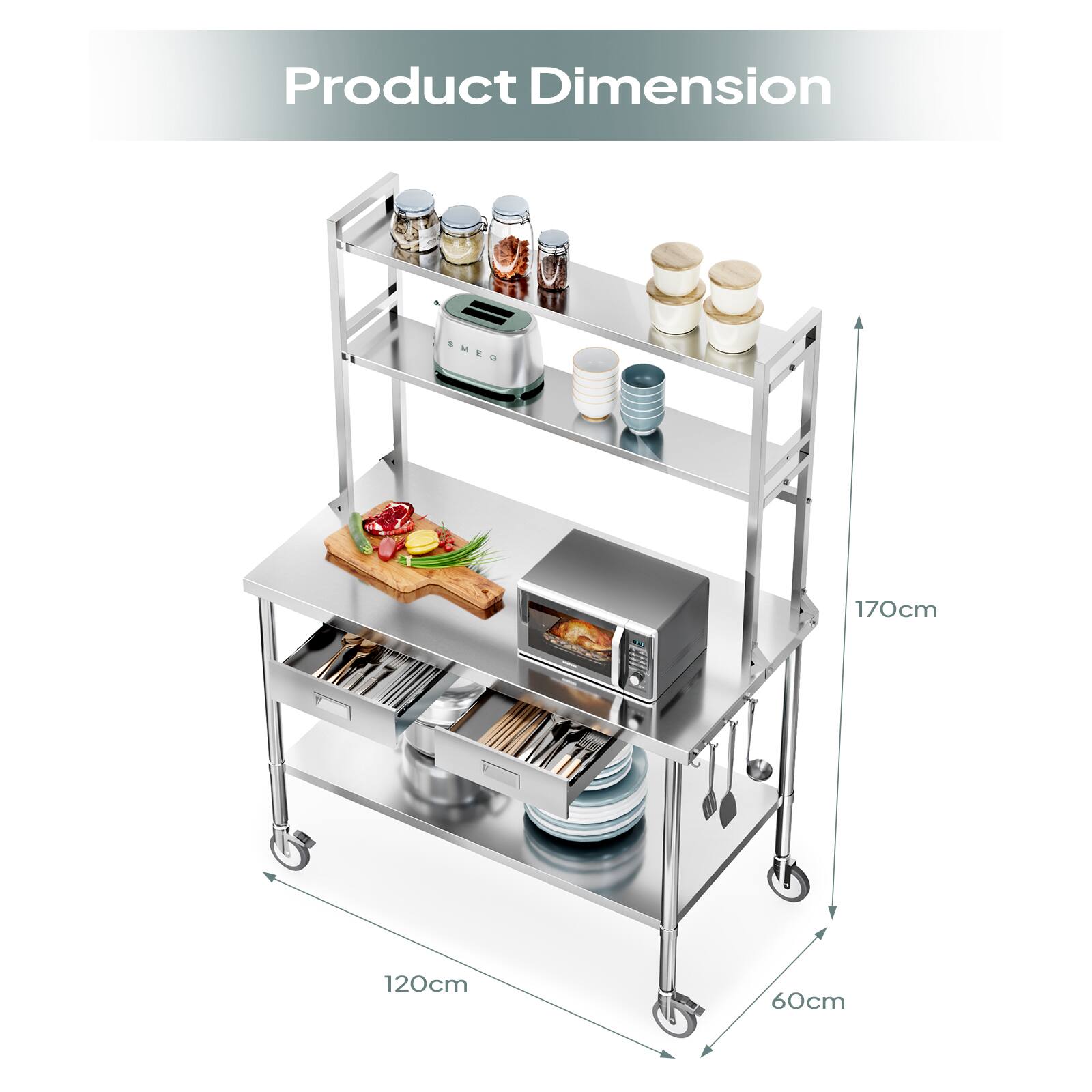 Product Dimension  
SMEO  
170cm x 120cm x 60cm
