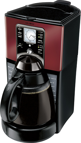 Mr. Coffee 12-Cup Programmable Coffeemaker Black  - Best Buy