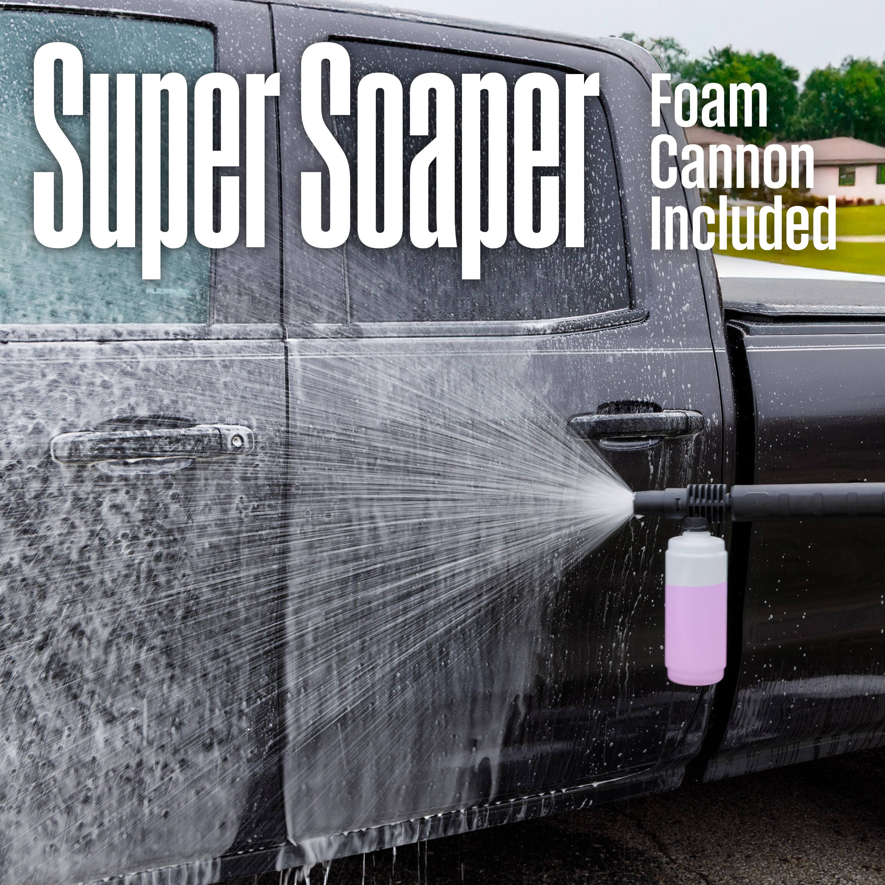 Super Soaper  
Foam Cannon Included