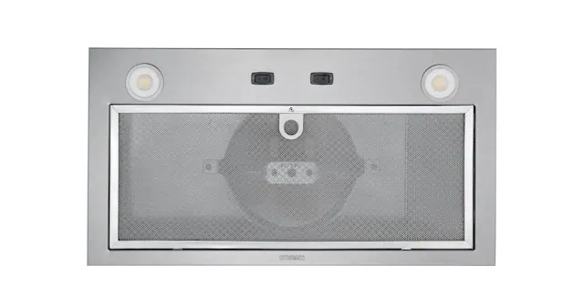 Front. Broan - Broan 21-Inch Custom Range Hood Power Pack Insert with Easy Install System, 300 Max Blower CFM - Stainless Steel.