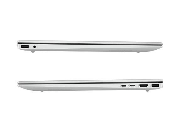 Angle. HP - HP OmniBook 5 Laptop Computer 16" 2K AMD Ryzen 7 16 GB memory;512 GB SSD - Glacier silver aluminum.