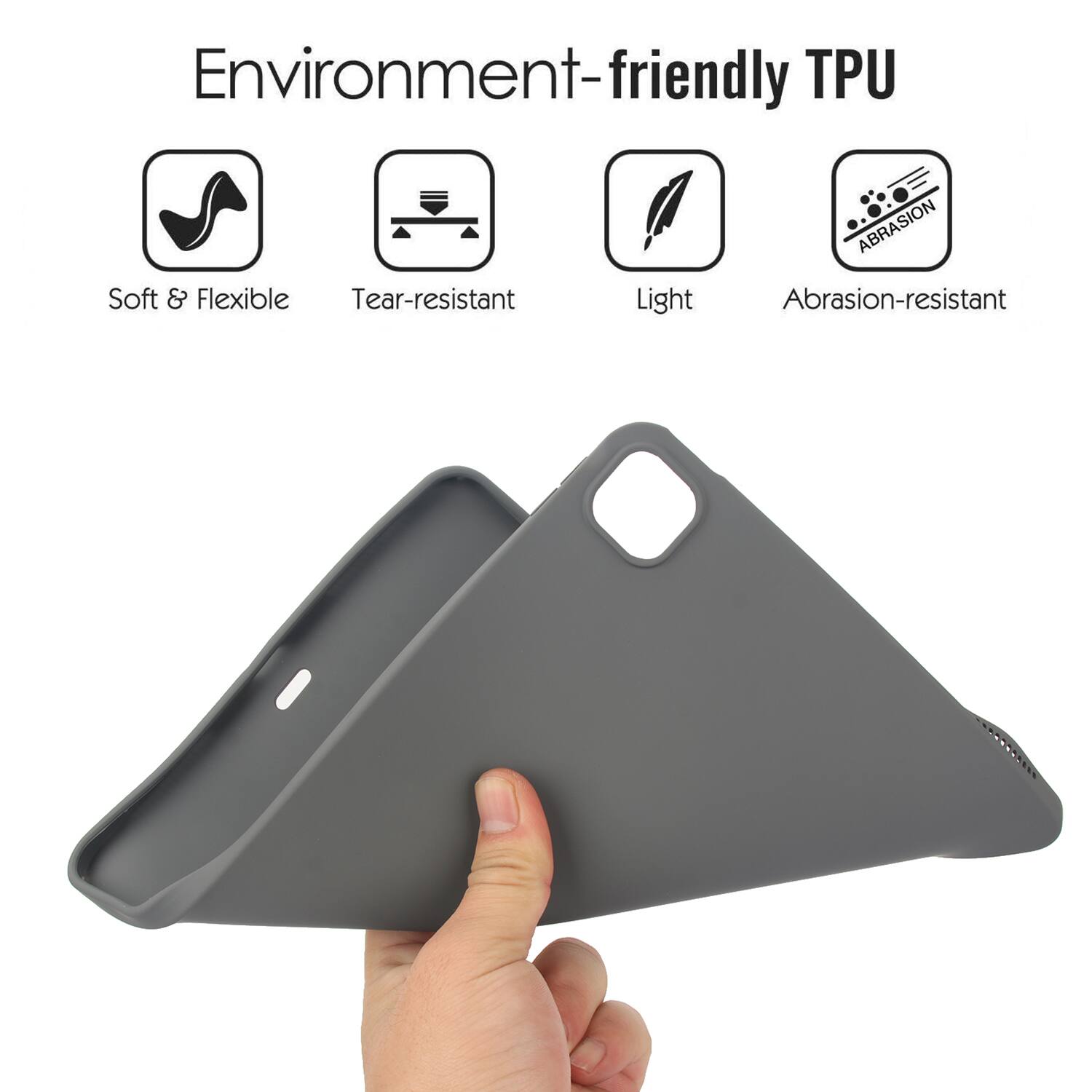 Environment-friendly TPU

- Soft & Flexible
- Tear-resistant
- Light
- Abrasion-resistant