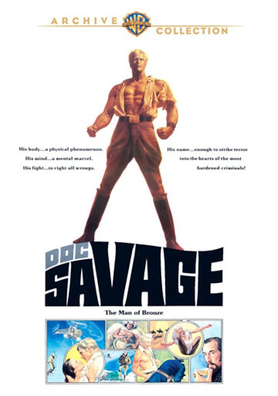  Doc Savage: The Man of Bronze [DVD] [1975]