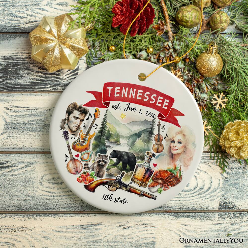 TENNESSEE  
est. Jun 1, 1796  
16th state  

ORNAMENTALLY YOU