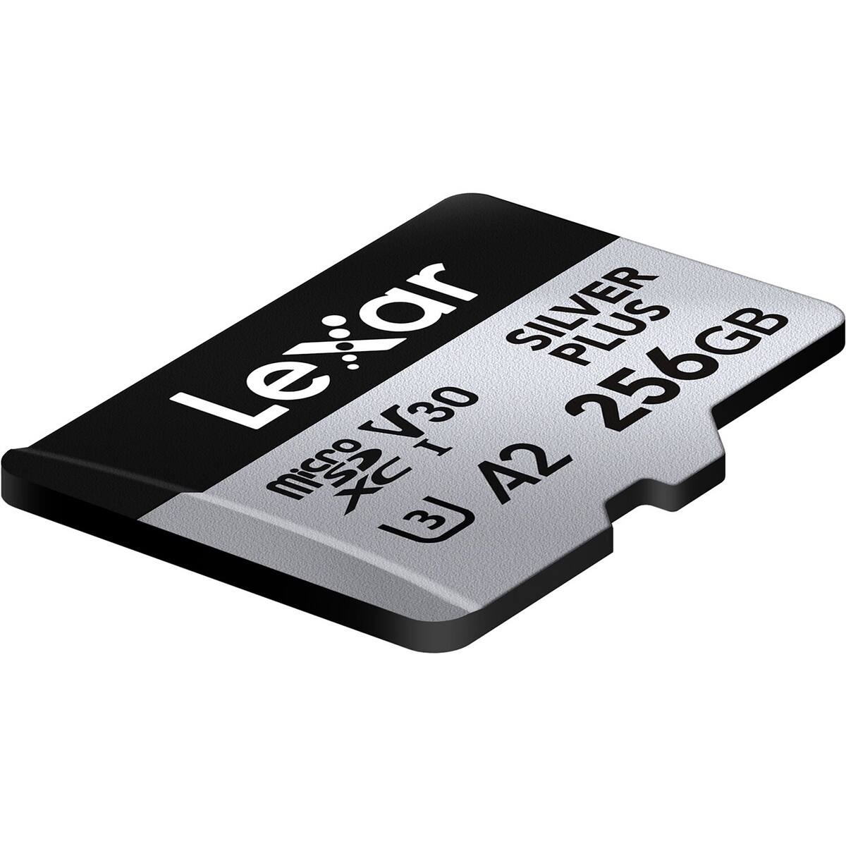 Lexar Silver Plus 256GB microSDXC U3 V30 A2