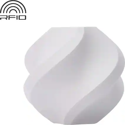 Front. Bambu Lab - 1.75mm PETG HF Filament - White.