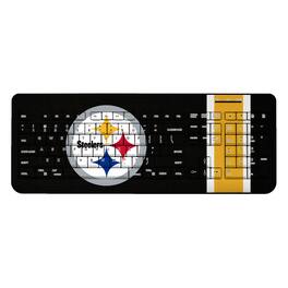 Keyscaper - Pittsburgh Steelers Stripe Wireless Keyboard - Multicolor
