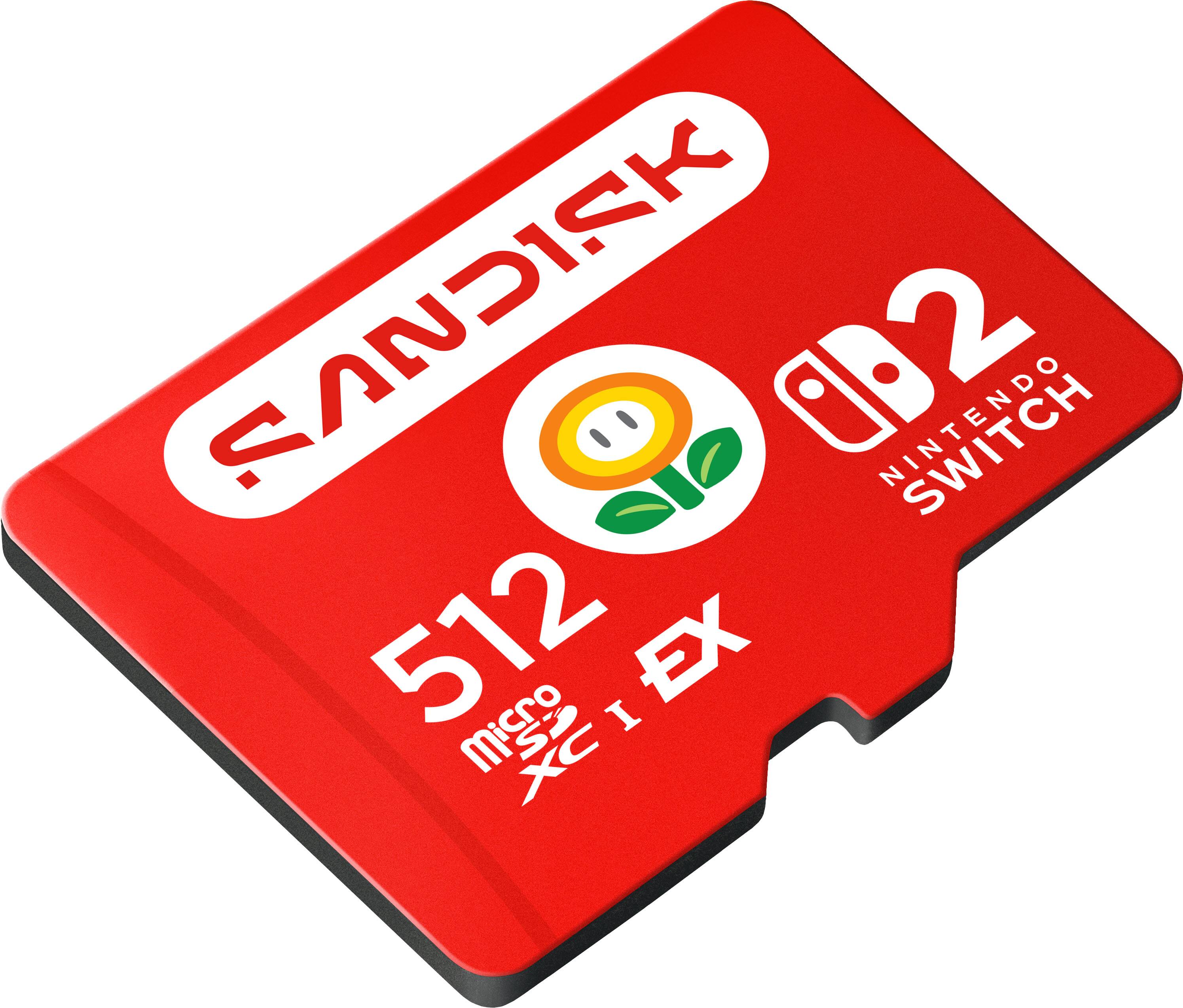SANDISK 002 SWITCH 512 MicroSDXC I EX