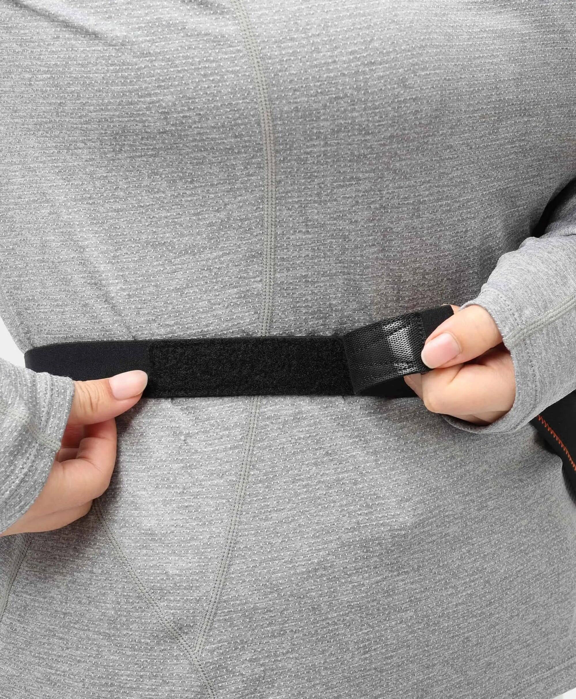 Alt View 4. ororo - Evergard Heated Sling Belt - Black.