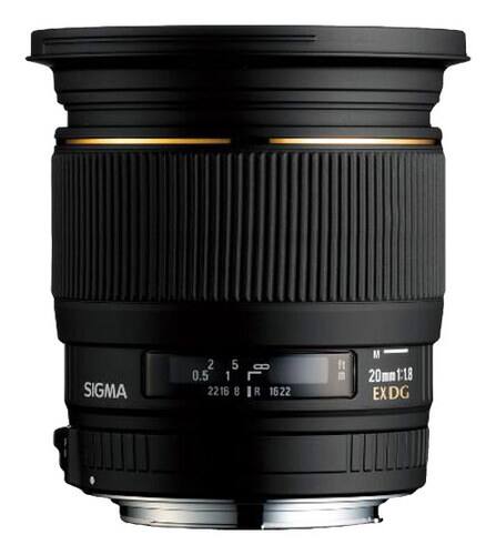 Best Buy: Sigma 20mm f/1.8 EX DG ASP RF Lens for Select Nikon