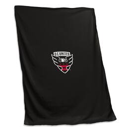 Logo Brands - D.C. United 54" x 84" Sweatshirt Blanket - Multicolor