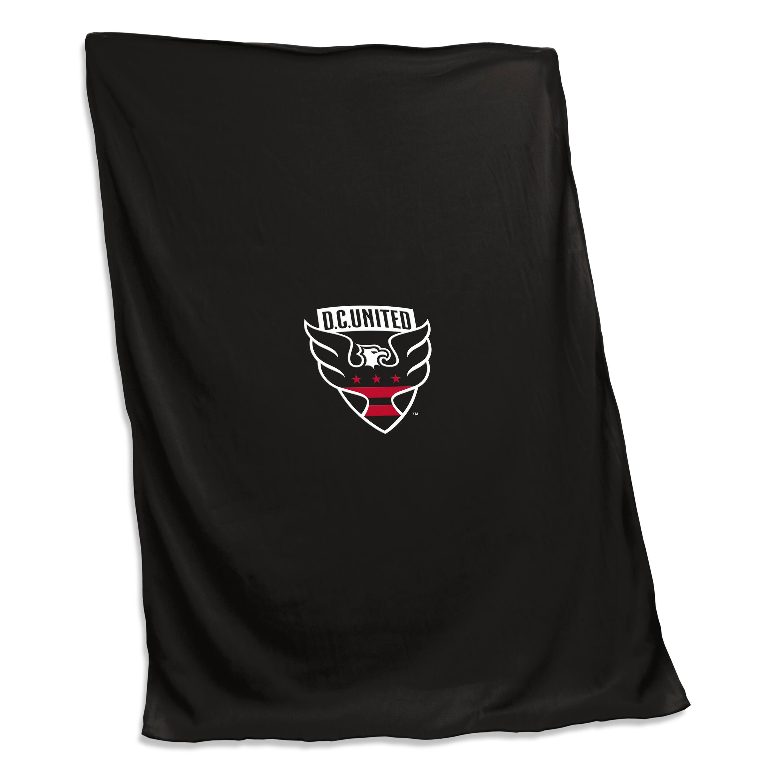 Front. Logo Brands - D.C. United 54" x 84" Sweatshirt Blanket - Multicolor.