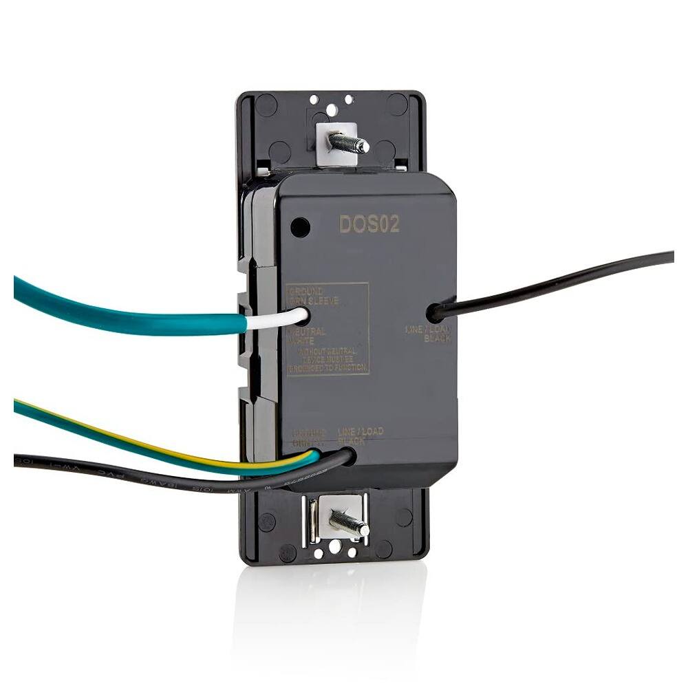 DOS02

GROUND ORN SLEEVE  
NEUTRAL WHITE  
LINE/LOAD BLACK

GROUND  
NEUTRAL  
LINE/LOAD

WITHOUT MELT  
DEVICE MOUNT  
ENCLOSED TO FIT