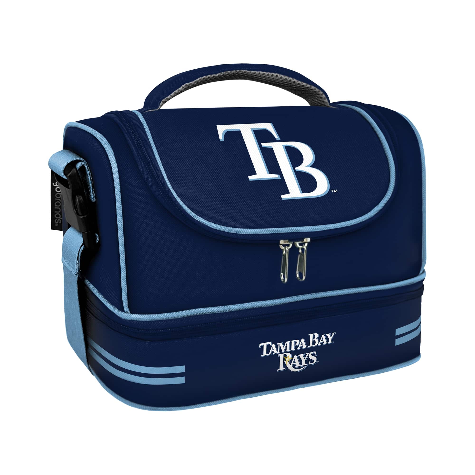 Logo Brands - Tampa Bay Rays Lunch Cooler - Navy