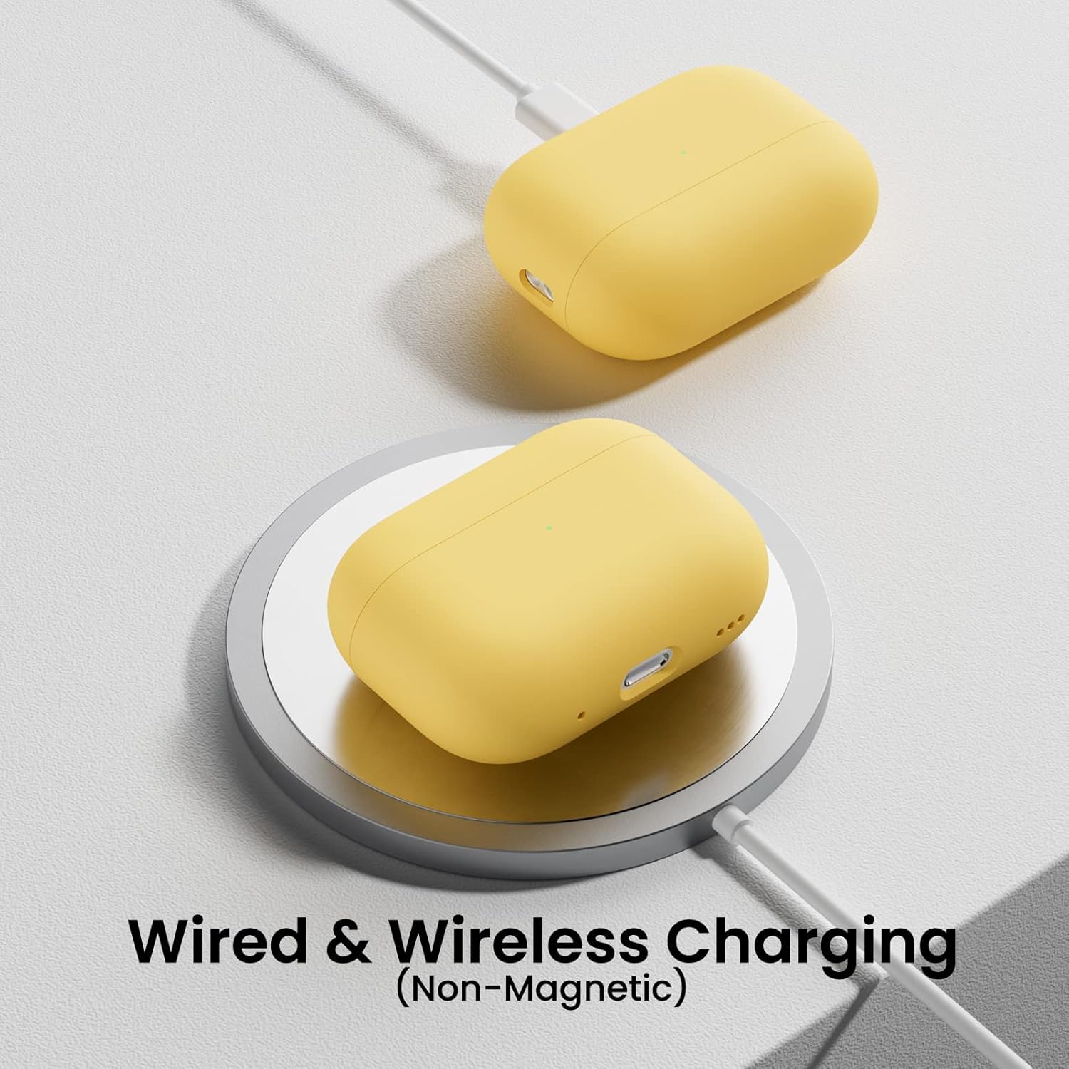 Wired & Wireless Charging (Non-Magnetic)