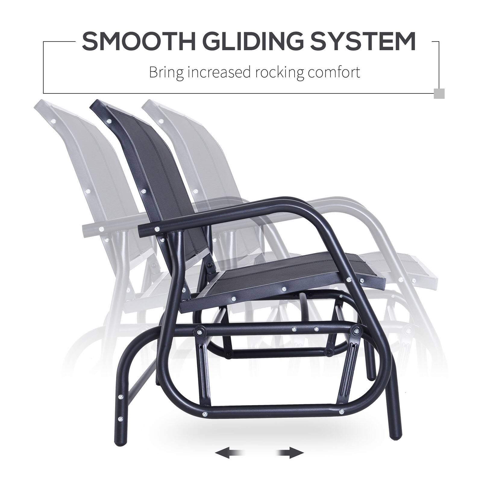 SMOOTH GLIDING SYSTEM  
Bring increased rocking comfort