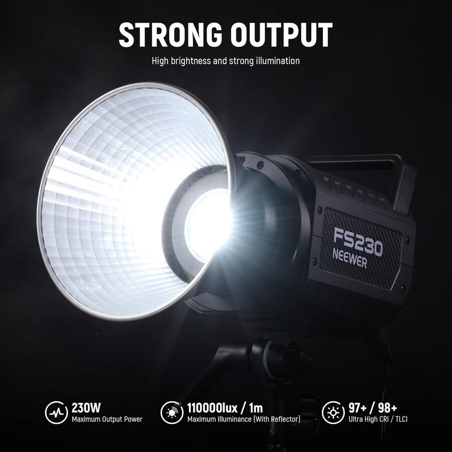 Fs150 Neewer FS150 130W 5600K LED Light, Bowens Mount Black FS150 - Best Buy