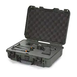 NANUK - 910 Waterproof Hard Case w/Foam Insert for Pistol Optic Ready - Olive