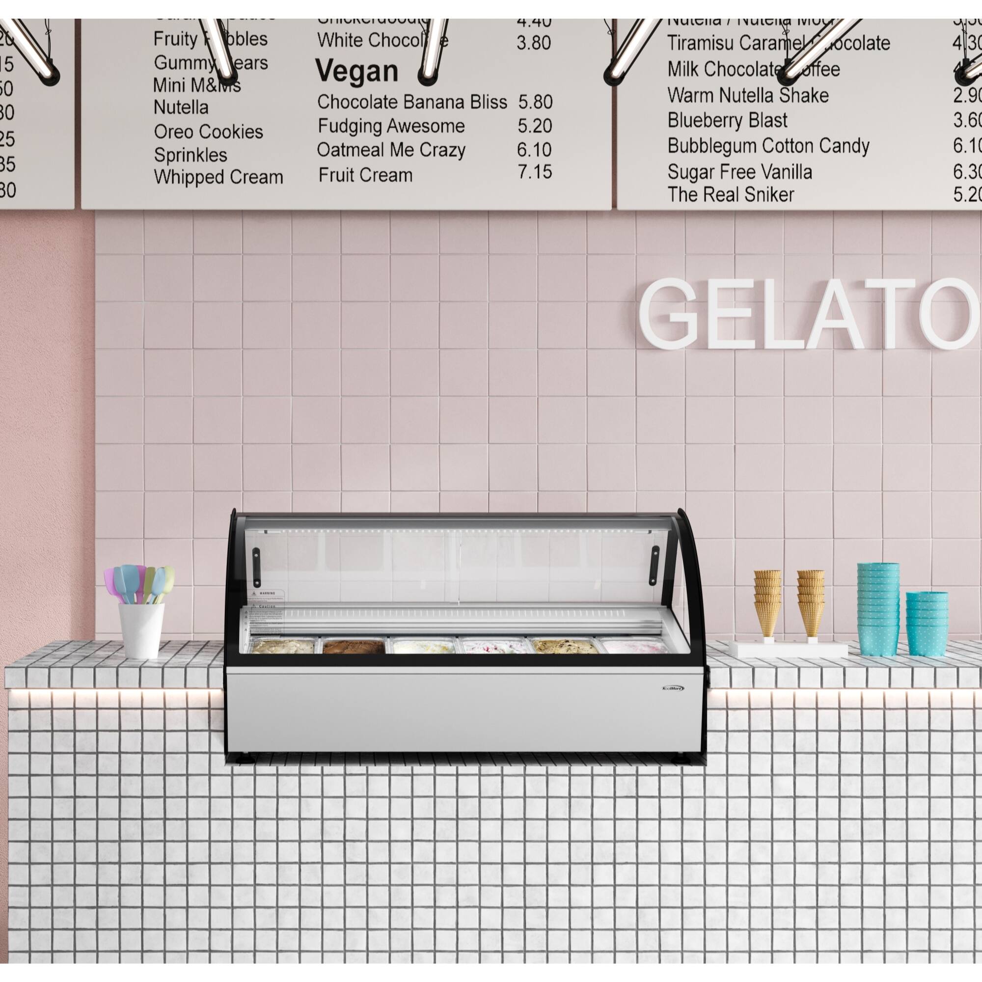 Fruity bbles 3.80 Gummy ears Mini M&Ms Vegan Nutella Chocolate Banana Bliss 5.80 Oreo Cookies Fudging Awesome 5.20 Sprinkles Oatmeal Me Crazy 6.10 Whipped Cream Fruit Cream 7.15 Tiramisu Caramel ocolate Milk Chocolate offee Warm Nutella Shake Blueberry Blast Bubblegum Cotton Candy Sugar Free Vanilla The Real Sniker 4.3 2.9 3.6 6.1 6.3 5.20